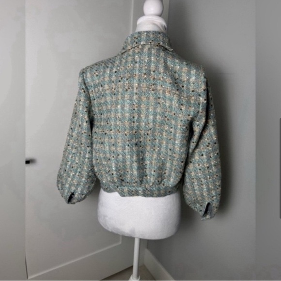 L’agence Jia Tweed Crop Jacket - Picture 6 of 8